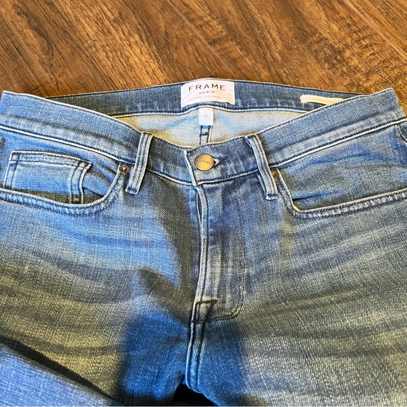 FRAME L'Homme Slim Fit Blue Denim Jeans | Size 31 - Picture 2 of 9